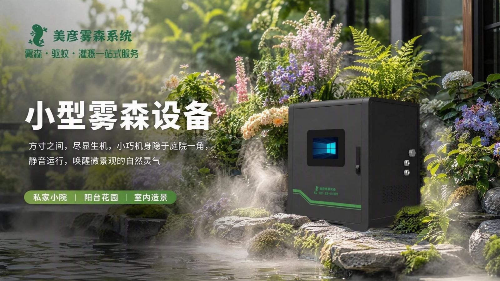 甘肃花园庭院驱蚊系统